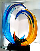 glass murano sculpture 